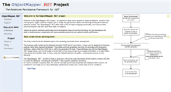 Desktop Screenshot of objectmapper.net